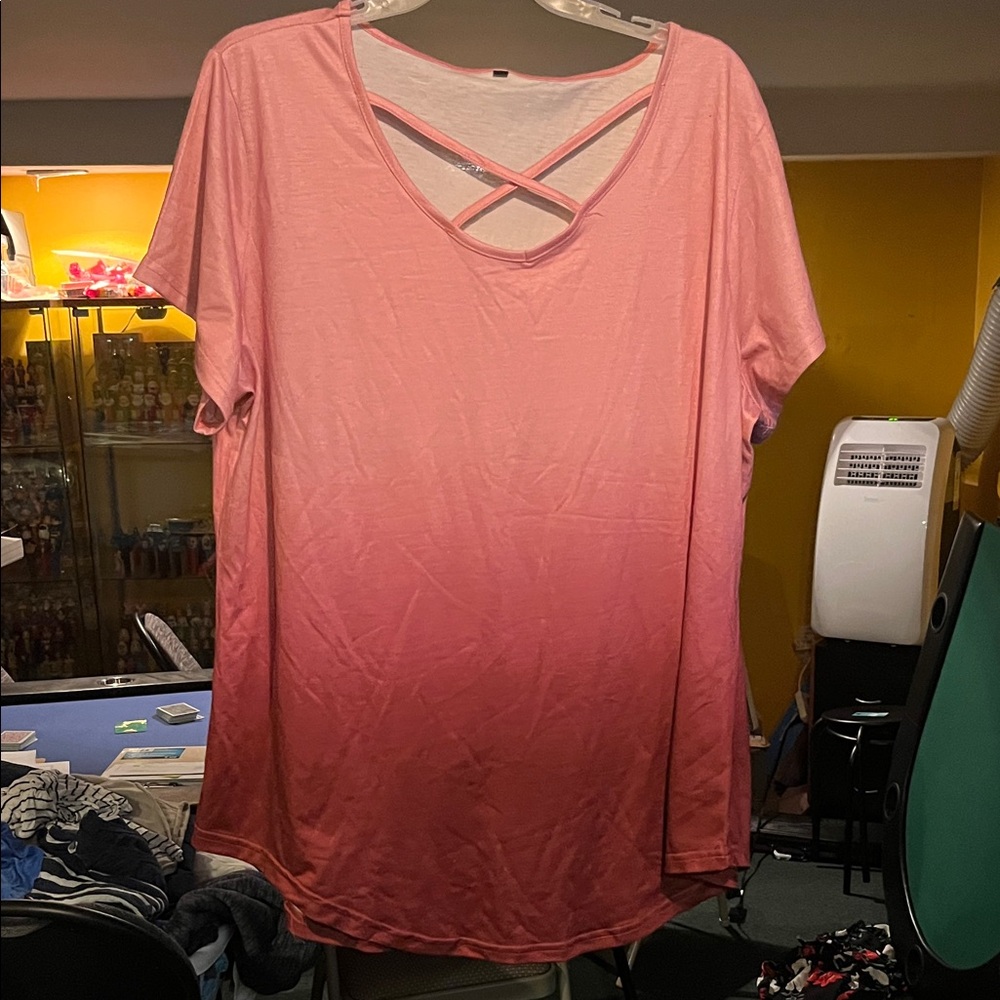 Pink Ombre Women's Top